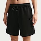 Nike Studio Fleece Medium Weight Women's Oversized High-Rise Shorts