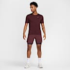 Nike Stride Shorts de correr Dri-FIT de 18 cm 2 en 1 para hombre