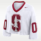 Stanford Logo Women's Nike Dri-FIT College Cropped Jersey