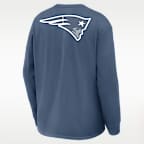 Playera de manga larga Nike de la NFL para hombre New England Patriots Rivalries Collection Max90