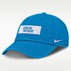 Carolina Panthers Primetime Club Wordmark Men's Nike NFL Adjustable Hat