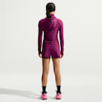 ナイキ スウィフト ウィメンズ Dri-FIT ミッドライズ 2イン1 ランニングショートパンツ