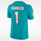 Tua Tagovailoa Miami Dolphins Men's Nike Dri-FIT NFL Limited Football Jersey