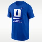 Playera universitaria Nike Dri-FIT para hombre Duke Sideline