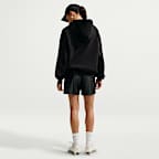 Nike Studio Fleece Medium Weight Women's Oversized Pullover Logo Hoodie