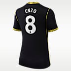 Enzo Fernández Chelsea 2026/27 Stadium Away Women's Nike Dri-FIT Soccer Jersey