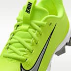 Tacos de fútbol para niños grandes Nike Vapor Shark 3