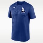 Los Angeles Dodgers Knockout Team Legend Men's Nike Dri-FIT MLB T-Shirt