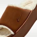 Chanclas para mujer Nike Calm Elevation Fur