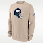 New York Giants Rewind Club Men's Nike NFL Pullover Crew