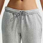 Nike Studio Fleece Lightweight 'French Terry' Women's Mid-Rise Cuffed Trousers