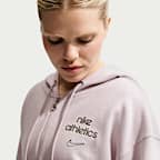 Damska bluza z kapturem i zamkiem na całej długości Nike Sportswear Phoenix Fleece
