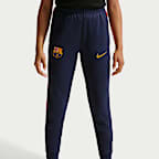 FC Barcelona Strike Nike Dri-FIT-Fußball-Trainingsanzug aus Strickmaterial für ältere Kinder