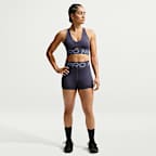 Bra deportivo con almohadillas de media sujeción para mujer Nike Pro Sculpt