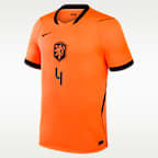 Virgil van Dijk Netherlands National Team 2026 Stadium Home Men's Nike Dri-FIT Soccer Jersey