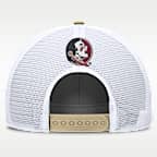 Gorra de rejilla universitaria Nike Nike ajustable para hombre Florida State On-Field Rise
