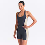 NikeSKIMS Matte Shine Mix Women's T-Back One-Piece