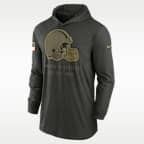 Cleveland Browns Salute to Service Sideline Men’s Nike Dri-FIT NFL Long-Sleeve Hooded Top