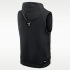 Sudadera con gorro sin cierre sin mangas universitaria Nike Dri-FIT para hombre Oregon Sideline
