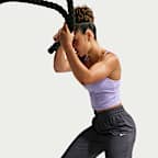 Joggers Dri-FIT de tiro alto de 7/8 para mujer Nike One