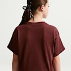 Playera para niña talla grande Nike Sportswear Essential
