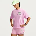 Nike Swift 女款 Dri-FIT 中腰二合一跑步短褲