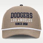 Gorra Nike de la MLB ajustable para hombre Los Angeles Dodgers Rise