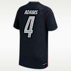 Tyler Adams USMNT 2026 Match Away Big Kids' Nike Dri-FIT ADV Soccer Jersey