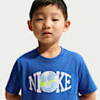 Nike Little Kids' Soccer Graphic T-Shirt and Shorts Set