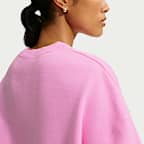 Nike Studio Fleece Medium Weight Women's Oversized Cropped Crew
