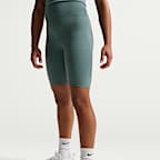 Short taille haute Dri-FIT Nike MAVN 18 cm pour fille