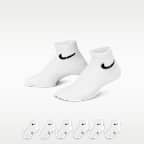 나이키 드라이 핏 퍼포먼스 베이직 리틀키즈 쿼터 양말(6켤레)