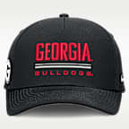 Georgia Sideline Practice Rise Men's Nike Dri-FIT College Adjustable Hat