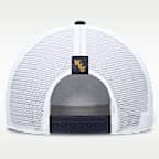 West Virginia Legacy Basketball Rise Men's Nike College Trucker Adjustable Hat