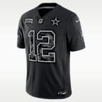 Roger Staubach Dallas Cowboys Salute to Service Retired Men's Nike Dri-FIT NFL Limited Jersey