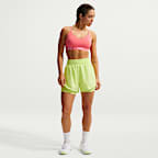 Shorts 2 en 1 Dri-FIT de tiro alto de 8 cm para mujer Nike One