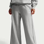 Nike Studio Fleece Heavyweight Women's Mid-Rise Wide-Leg Pants