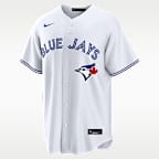 Jersey Nike de la MLB Replica para hombre Addison Barger Toronto Blue Jays