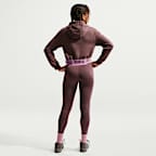 Nike Pro Fleece Big Kids' (Girls') Dri-FIT Full-Zip Hoodie