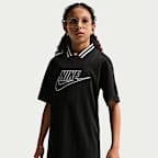 Sukienka z dżerseju z krótkim rękawem dla dużych dzieci (dziewcząt) Nike Sportswear