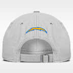 Gorro ajustable Nike de la NFL de los Los Angeles Chargers para hombre, línea Primetime Club Arched