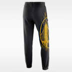 Pants de básquetbol de tejido Fleece para hombre Golden State Warriors Standard Issue