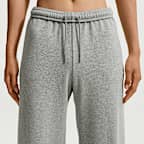 Nike Studio Fleece Lightweight 'French Terry' Women's Mid-Rise Wide-Leg Trousers