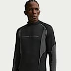 Playera de ropa interior deportiva de manga larga para hombre Nike Tech