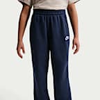 Pants holgados para niños talla grande Nike Sportswear Club Fleece