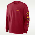 USC Academic Max90 Pocket Men's Nike College Long-Sleeve T-Shirt