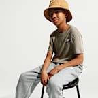 Pants holgados para niños talla grande Nike Sportswear Club Fleece