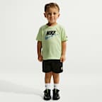 Nike Sportswear In The Zone Toddler 2-Piece Relaxed French Terry Shorts Set