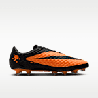 รองเท้าสตั๊ดฟุตบอลไม่หุ้มข้อสำหรับพื้นสนามทั่วไป Nike Hypervenom Phantom RGN SE "Bright Citrus"
