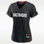 Jersey de béisbol Replica para mujer MLB Baltimore Orioles City Connect